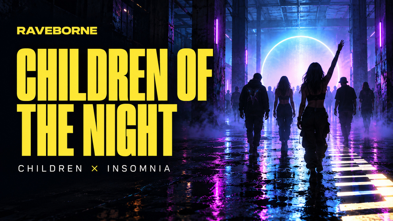 CHILDREN OF THE NIGHT mix artwork