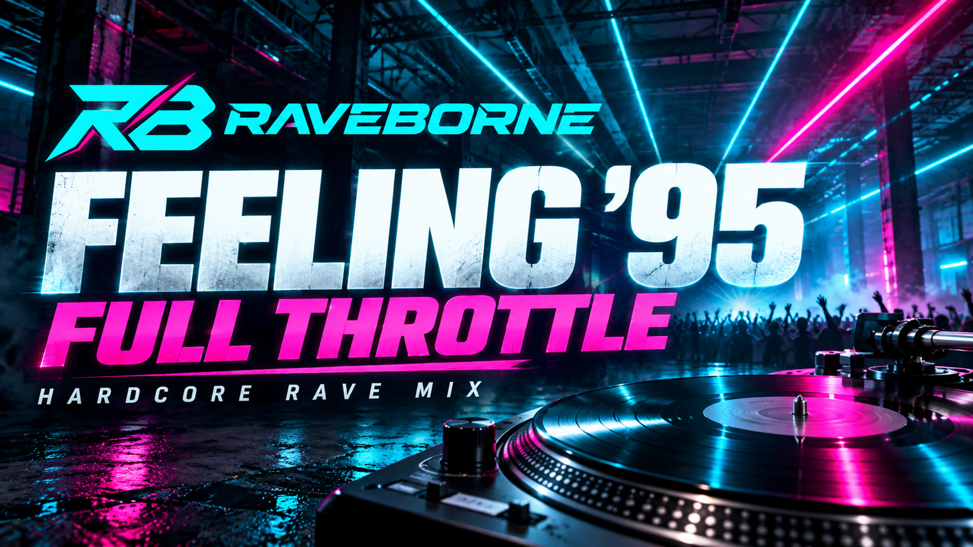 FEELING ’95: FULL THROTTLE mix artwork