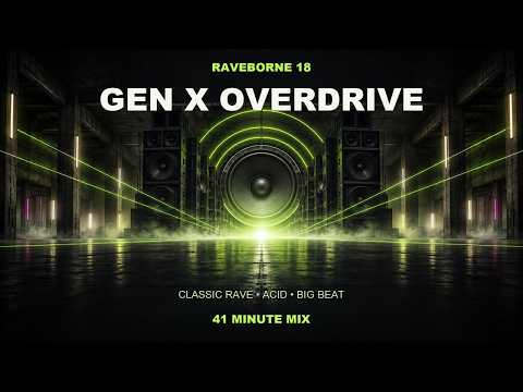 GEN X OVERDRIVE mix artwork