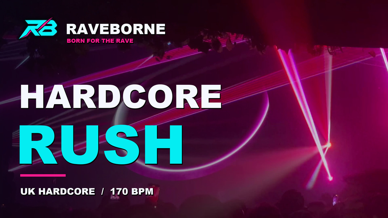 HARDCORE RUSH mix artwork